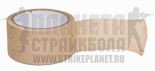 детальное фото Лента маскировочная клейкая 50мм. 10м. хаки WS24545K интернет-магазин "Планета страйкбола"