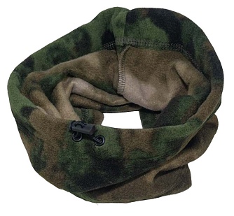 Баф Strike с утяжкой, укороченный, флис 280, A-TACS FG Camo