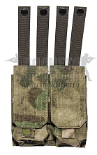 детальное фото Подсумок магазина М4 4шт. Wartech A-TACS FG Camo (mp-102-atfg) интернет-магазин "Планета страйкбола"