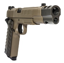 Пистолет KJW M45A1 / Colt 1911 - FDE, greengas (kp-16-gas)