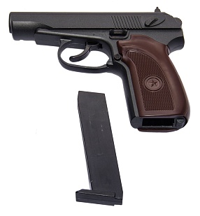 Galaxy Пистолет ПМ с глушителем, спринг (g29a)