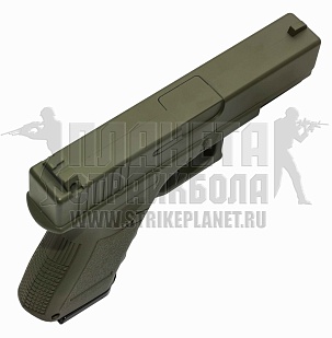 Galaxy Пистолет Glock 19, спринг, green (g15g)