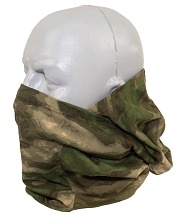 Балаклава тактическая с "забралом", A-TACS Camo