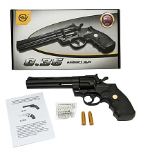 Galaxy Револьвер Colt 6", спринг (g36)