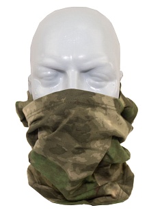 Балаклава тактическая с "забралом", A-TACS Camo