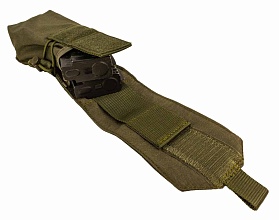 Подсумок Strike под 2 АК с клапаном, олива кордура