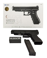 Пистолет Tokyo Marui Glock 34 Gen. 3 GBB, грингаз