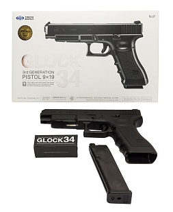 Пистолет Tokyo Marui Glock 34 Gen. 3 GBB, грингаз