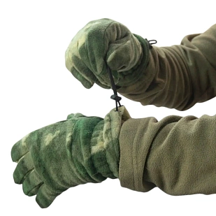 Перчатки Strike 10 размер флис, A-TACS Camo