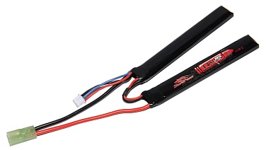 детальное фото для раздела Аккумулятор StormPower LiPo 7.4в, 1450мАч, 30С, 2 лепестка интернет-магазин "Планета страйкбола»
