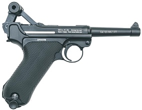 Пистолет пневматический Gletcher Parabellum P08 4.5мм