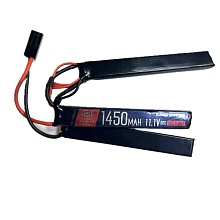 детальное фото для раздела Аккумулятор BlueMax LiPo 11.1В, 1450мАч, 20С, 3 лепестка, (Б/У) интернет-магазин "Планета страйкбола»