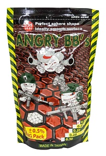 детальное фото для раздела Шары Angry 0.20г. 5000шт. (tj-020) интернет-магазин "Планета страйкбола»