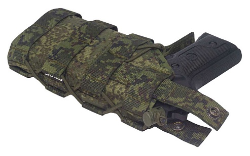 Кобура для пистолета c ЛЦУ/фонарем Strike правая, цифра