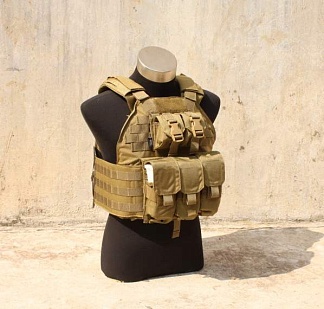 Жилет разгрузочный TMC USMC style SPC VEST хаки (tmc1993)