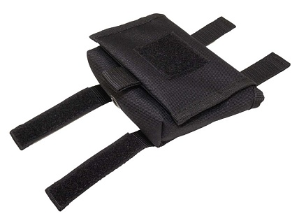 Подсумок Strike под ИПП с клапаном для крепления на пояс/рюкзак, черный кордура