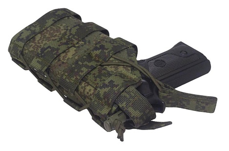 Кобура для пистолета c ЛЦУ/фонарем Strike правая, цифра