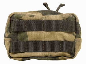 детальное фото Подсумок Strike утилитарный горизонтальный малый v1, A-TACS Camo прайм интернет-магазин "Планета страйкбола"