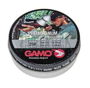 пули для пневматики gamo pro magnum 4.5мм 250шт