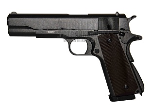 фото детально пистолет kjw colt m1911 a1 co2 (1911.co2) интернет-магазин "Планета страйкбола"