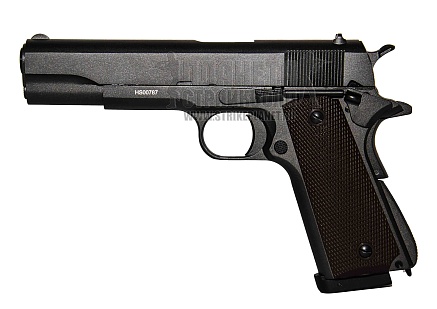 фото детально пистолет kjw colt m1911 a1 co2 (1911.co2) интернет-магазин "Планета страйкбола"