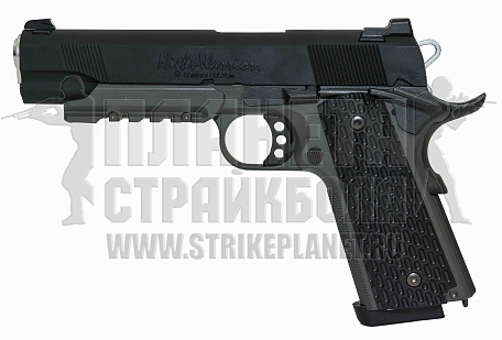 фото детально tokyo marui пистолет colt m1911 a1 night warrior, грингаз интернет-магазин "Планета страйкбола"