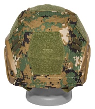 Чехол на шлем FAST MH и PJ-типа Kingrin digital woodland (co-04-dw)