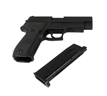 WE Пистолет Sig Sauer P226 Rail, greengas (we-f001a)
