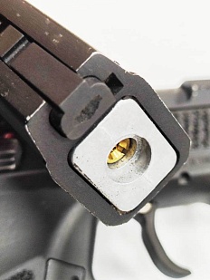 Пистолет KJW CZ P-09, greengas, 93м/с, нет пятки магазина (p-09)