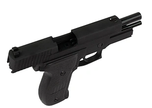 WE Пистолет Sig Sauer P226 Rail, greengas (we-f001a)