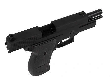 WE Пистолет Sig Sauer P226 Rail, greengas (we-f001a)