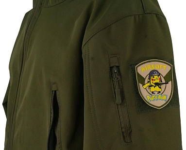 Нашивка Strike "Airsoft Pokemon" 80 мм