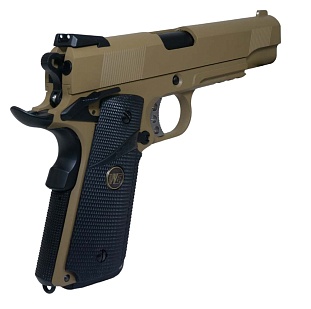 Пистолет WE Colt M1911 MEU Rail, greengas, tan (we-e008b-tan)