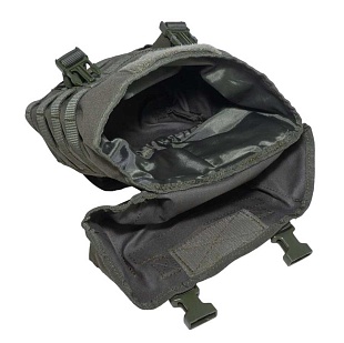 Подсумок Strike сухарный продовольственный молле, олива кордура