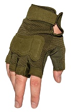 детальное фото Перчатки полпальца олива XL (ws27556g) интернет-магазин "Планета страйкбола"