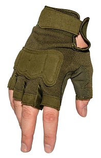 детальное фото Перчатки полпальца олива XL (ws27556g) интернет-магазин "Планета страйкбола"
