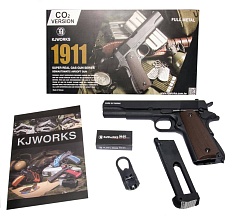 Пистолет KJ Works Colt M1911 A1 CO2 (gc-0305)