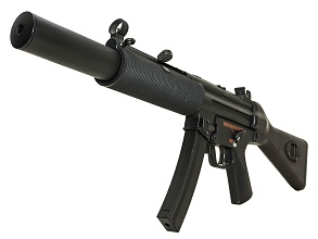 Пистолет-пулемет Tokyo Marui MP5 SD5, 105 м/с (Б/У)