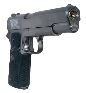 Пистолет WE Colt M1911 A1, хром, M.E.U. (we-e006a-tac)