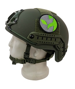 Нашивка Strike "Cyberpunk 2077. Корпорация Биотехника / Biotechnica" 70 мм