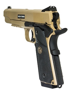 Пистолет KJW Colt M1911 MEU, tan, CO2 (kp-07.co2-tan)