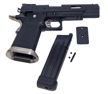 WE Пистолет Colt Hi Capa 5.1 T-Rex, greengas (WE-H001-WET)