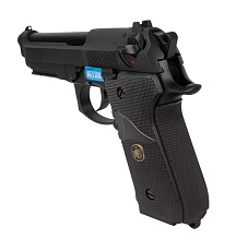 WE Пистолет Beretta M92F, CO2, черный, металл, рельса, (we-m008-co2)