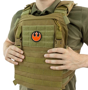 Нашивка Strike "Звездные Войны. Повстанческий Альянс", 50 мм