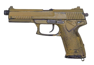 Пистолет STTI SOCOM MK23 NBB greengas, 85 м/с, tan (Б/У)