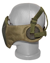 Маска Kingrin с защитой ушей олива (ma-92-od)