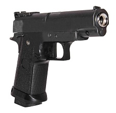 Galaxy Пистолет COLT 1911 PD mini с глушителем, спринг (g10a)