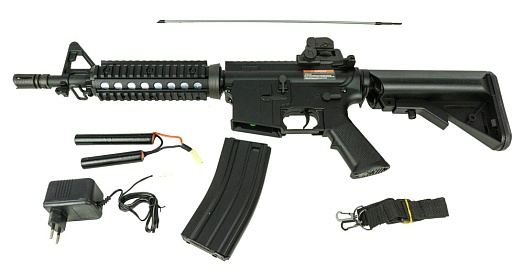 Автомат Cyma M4 CQB RIS, пластик (cm506)