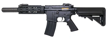 фото детально автомат cyma m4 cqb sd пластик (cm513) интернет-магазин "Планета страйкбола"