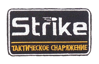 детальное фото Нашивка Strike Тактическое Снаряжение 80 мм интернет-магазин "Планета страйкбола"